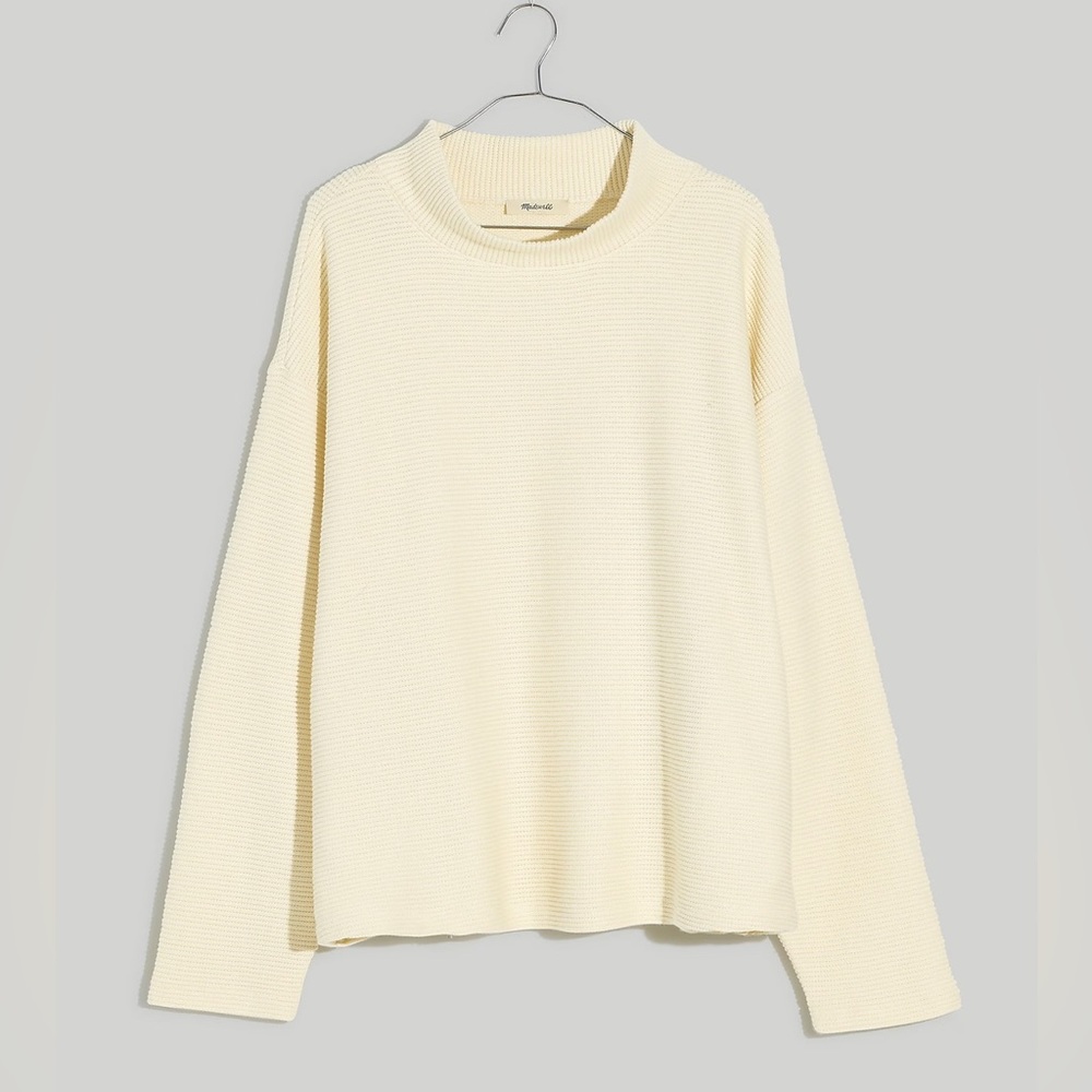 NWT Funnelneck Drop-Shoulder Top